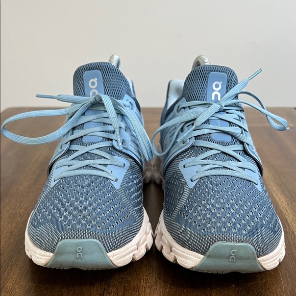 On Cloud Helion Cloudtec Running Sneakers in Light Blue Womens Size 8.5 - Picture 3 of 14